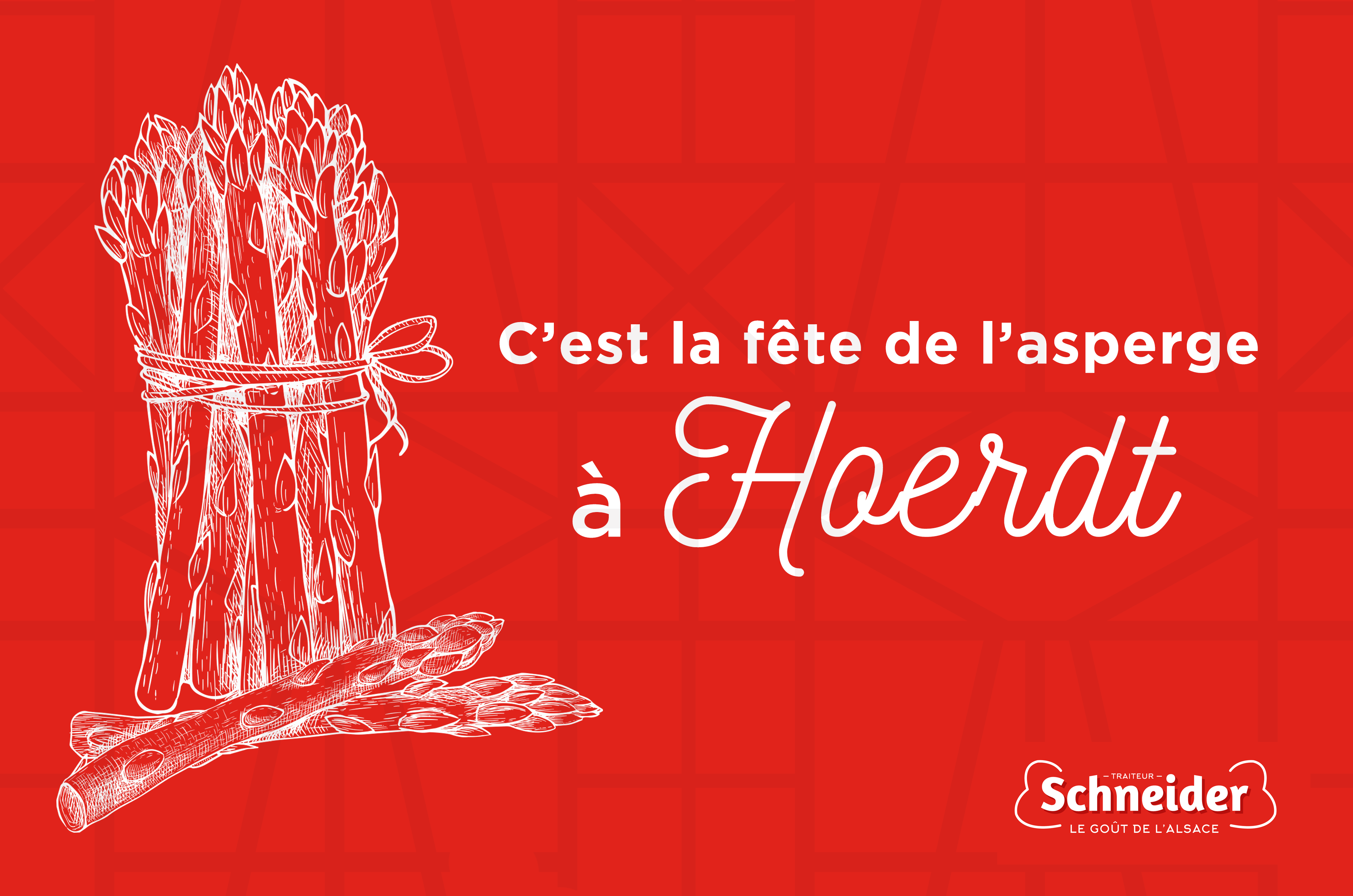 Rejoignez-nous pour célébrer la fête de l'asperge à Hoerdt !